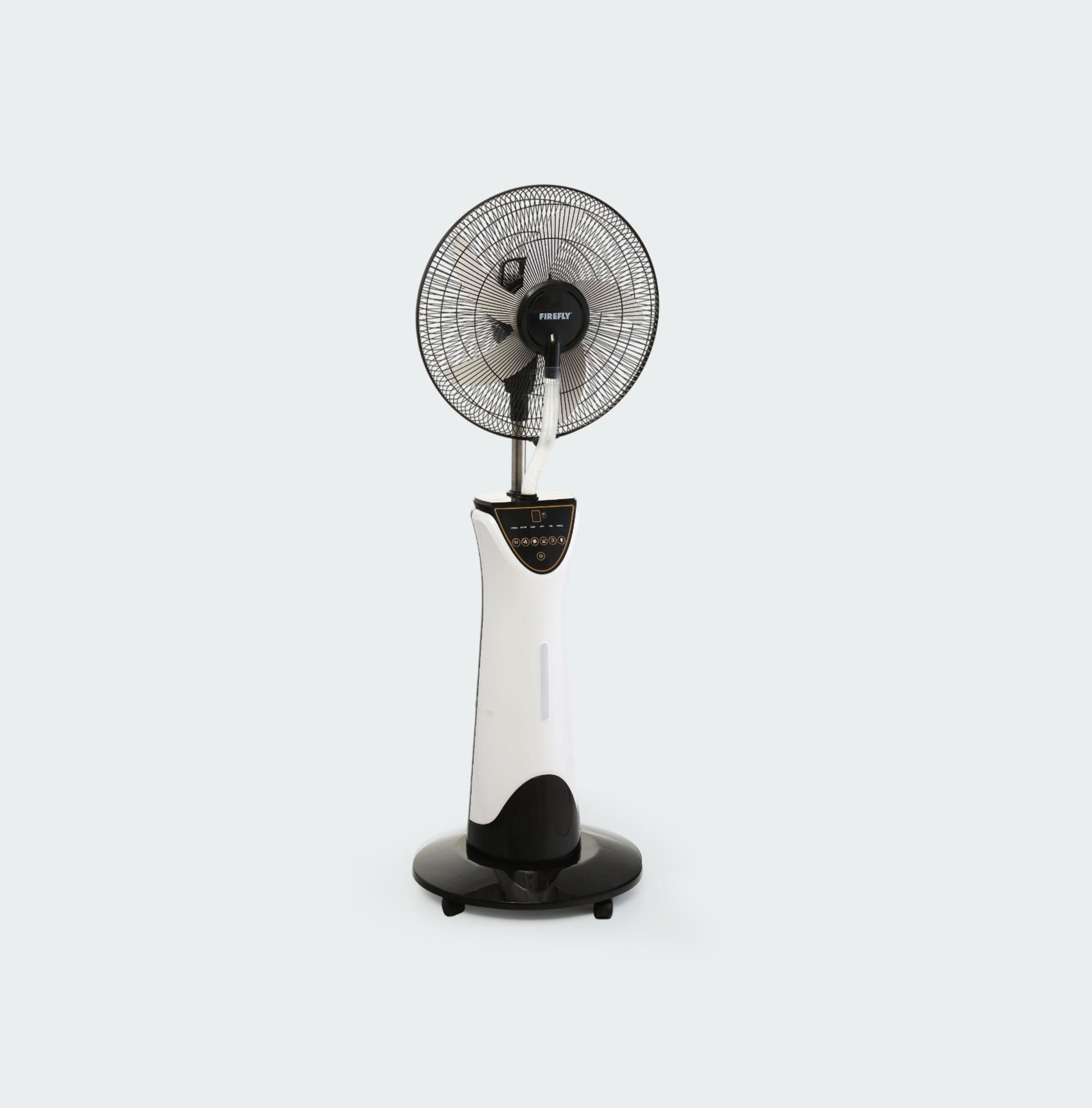 Firefly Rechargeable 16" Stand Fan with Mist & Night Light
