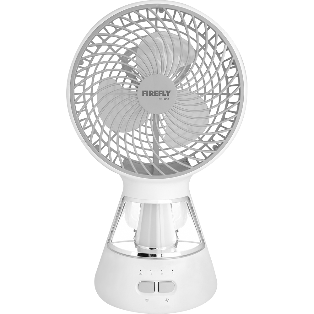 Firefly Mini Table Fan with Night Light