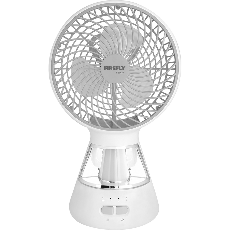Mini Table Fan with Night Light