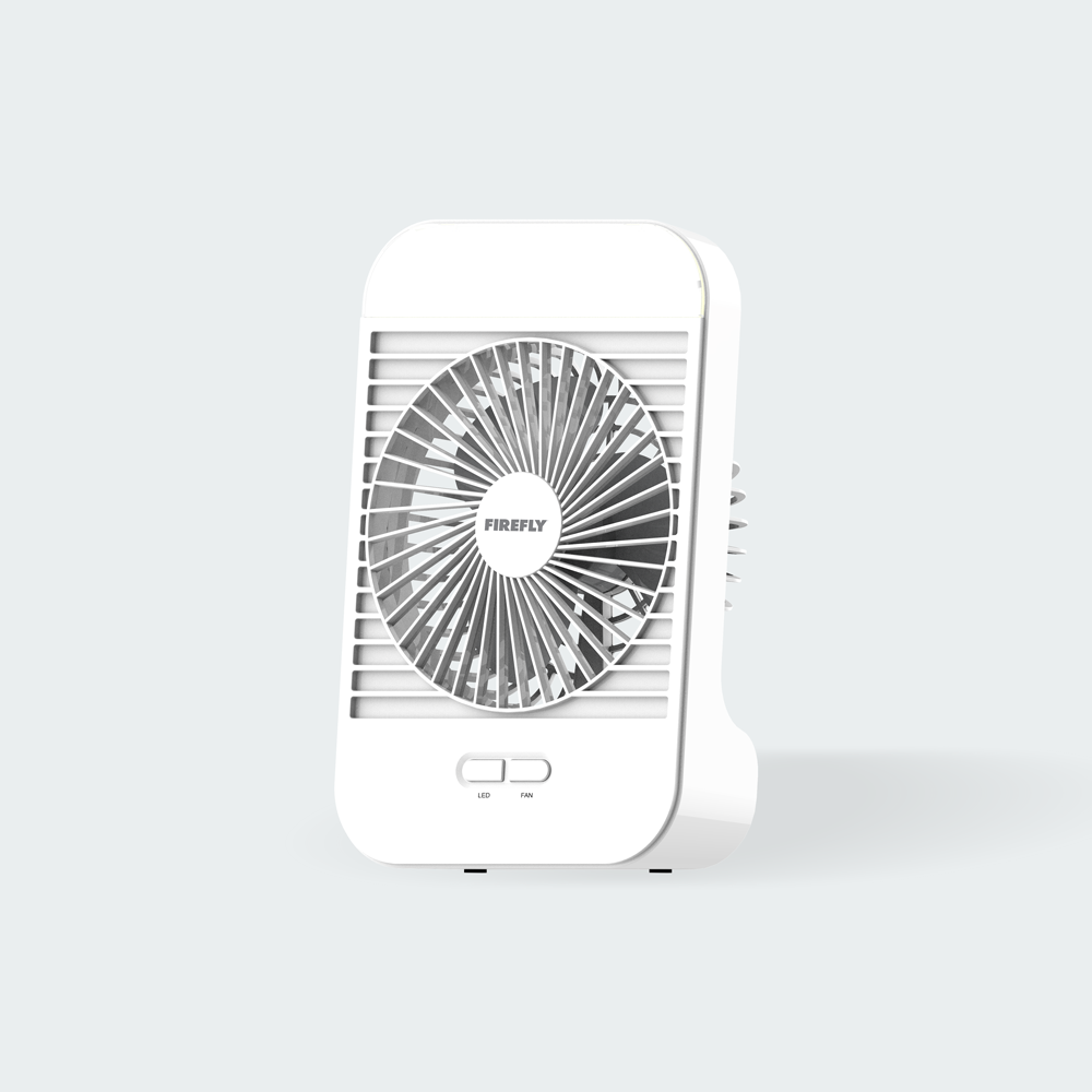 Firefly Rechargeable 5" Fan with Night Light