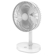 Firefly Rechargeable 6" Fan with Night Light