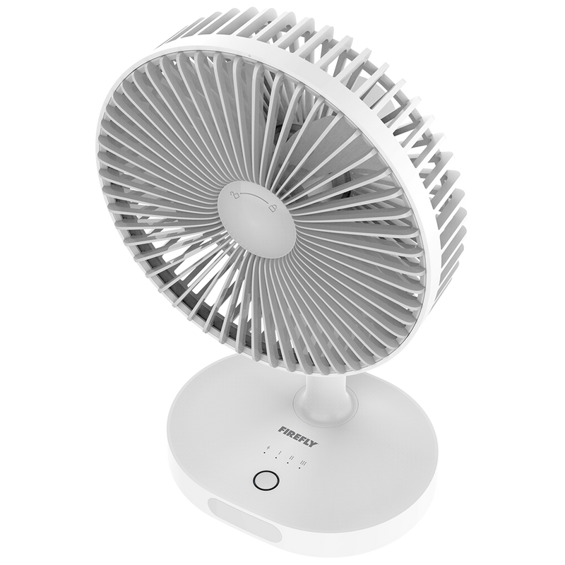 Firefly Rechargeable 6" Fan with Night Light
