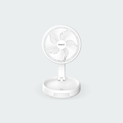 Firefly Rechargeable Foldable Mini Stand Fan with Night Lamp