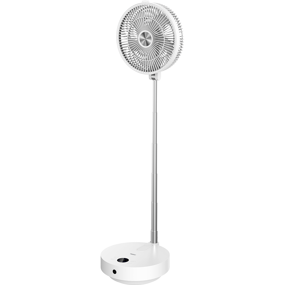 Firefly Rechargeable Foldable Telescopic Stand Fan with Night Light