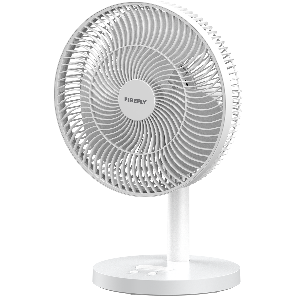 Firefly 12" Rechargeable Oscilating Fan with Night Light