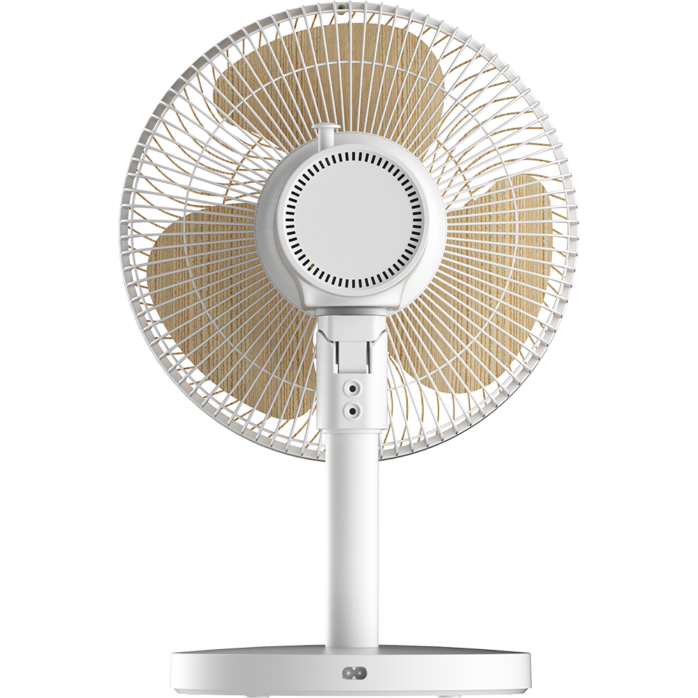 Firefly 12” Rechargeable Wooden Fan with Night Light