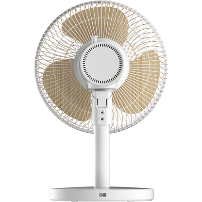 Firefly 12” Rechargeable Wooden Fan with Night Light