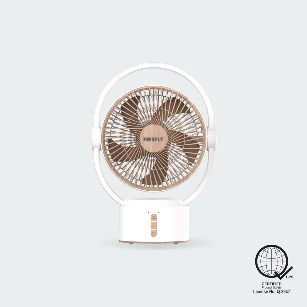 Firefly Rechargeable Circulator Fan with Night Light
