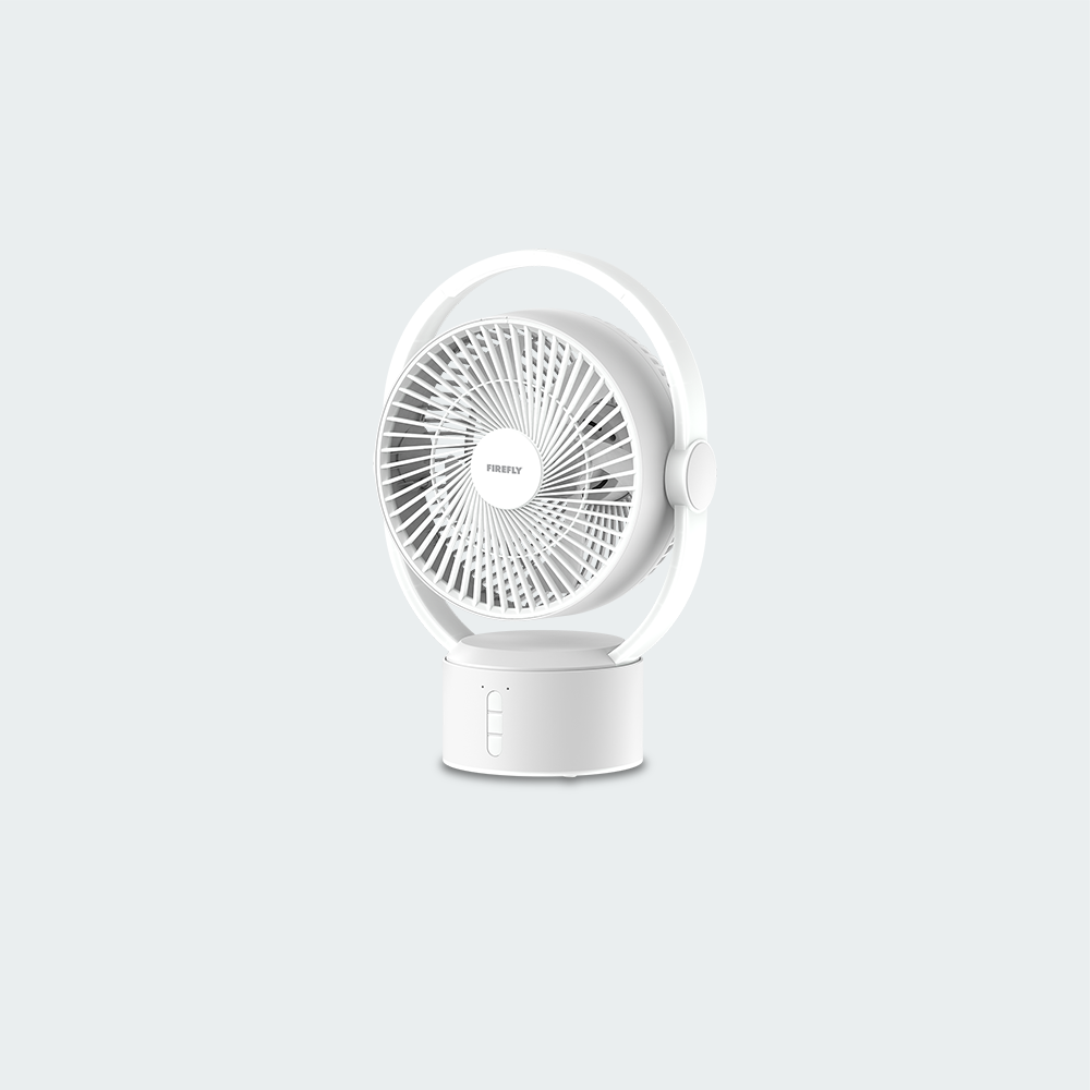 Firefly Rechargeable Circulator Fan with Night Lamp