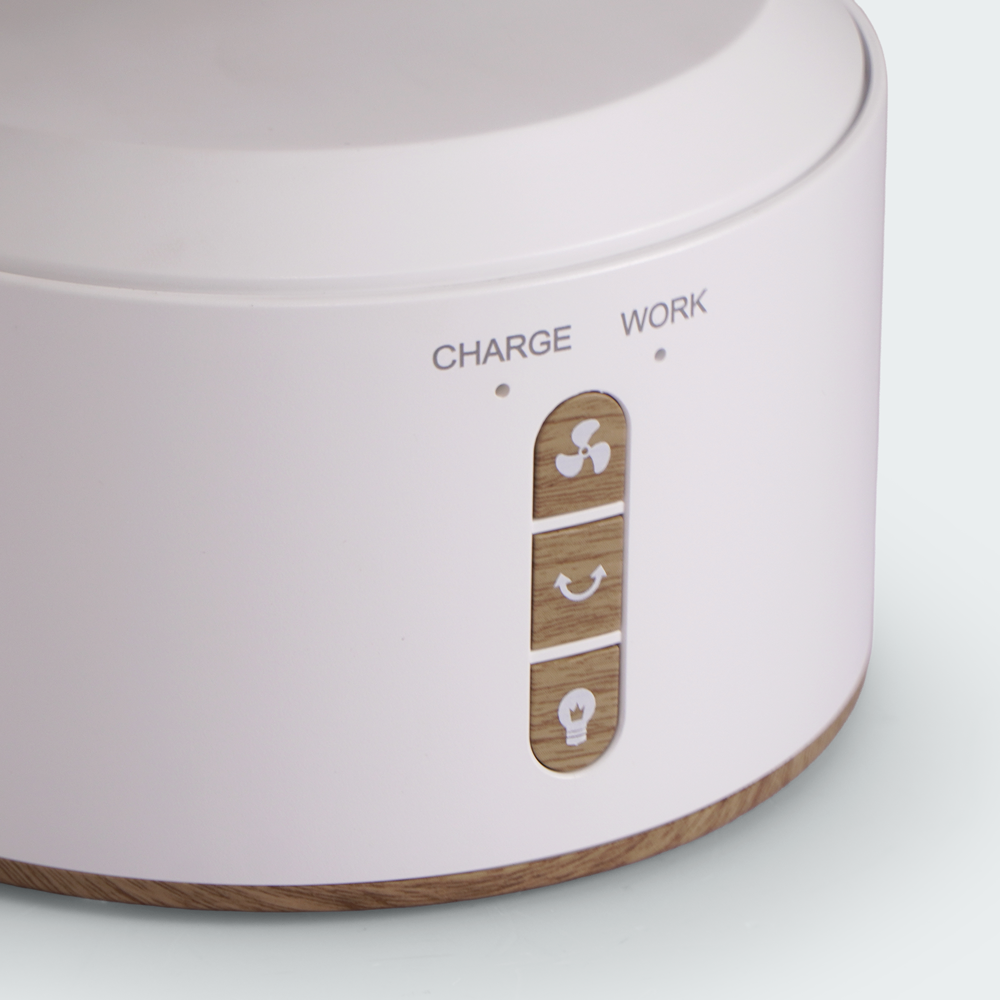 Firefly Rechargeable Circulator Fan with Night Light