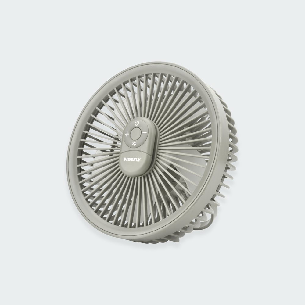 Firefly Rechargeable Mini Hook & Suspended Fan with Remote Control