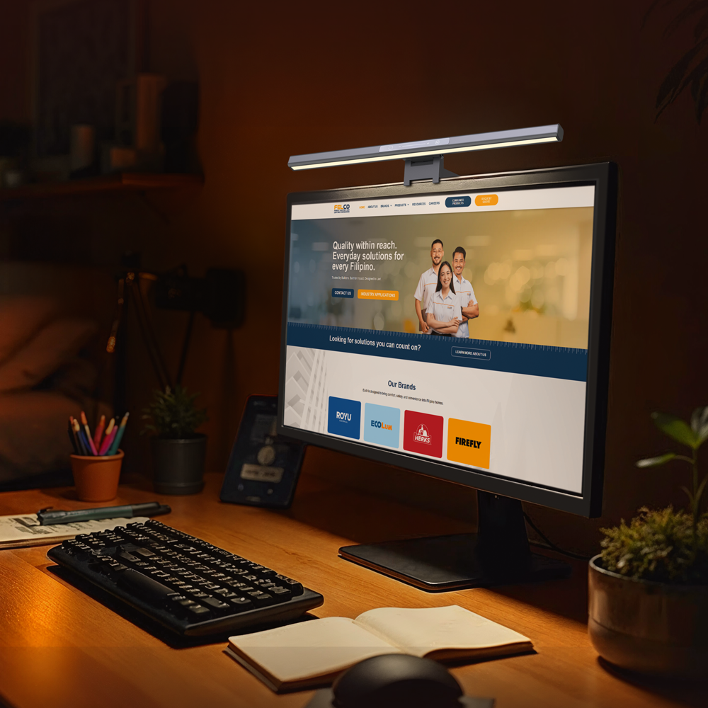 Firefly Tri-Color Monitor Lamp Bar