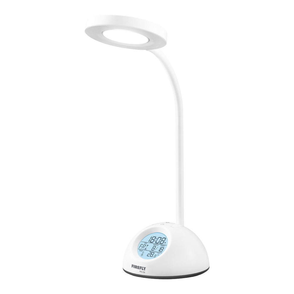 Firefly Led Tri-Color Desk Lamp with Digital Display