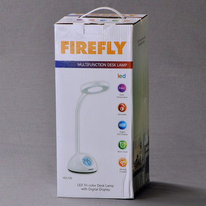 Firefly Led Tri-Color Desk Lamp with Digital Display