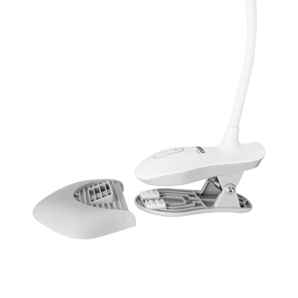 Firefly Rechargeable Tri-Color Clip-on Desk Lamp