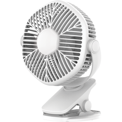 Rechargeable Clip-on Fan with Night Light