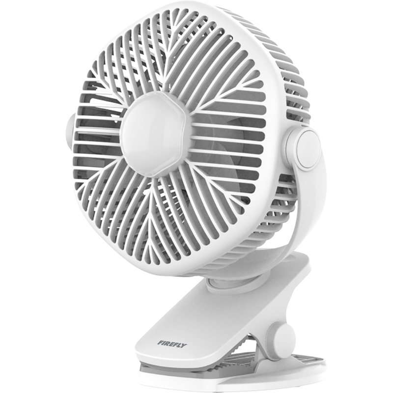Rechargeable Clip-on Fan with Night Light
