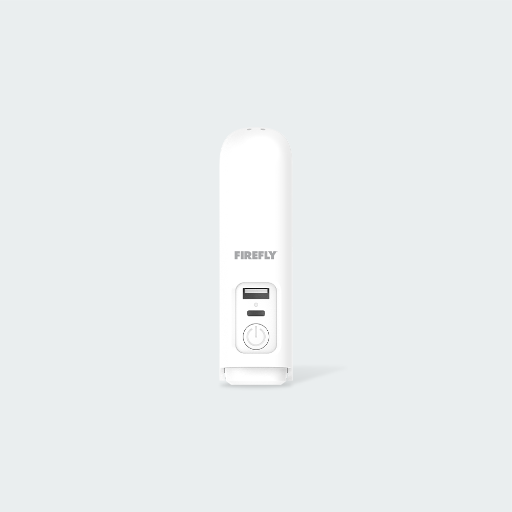 Firefly Foldable Handy Fan with Powerbank