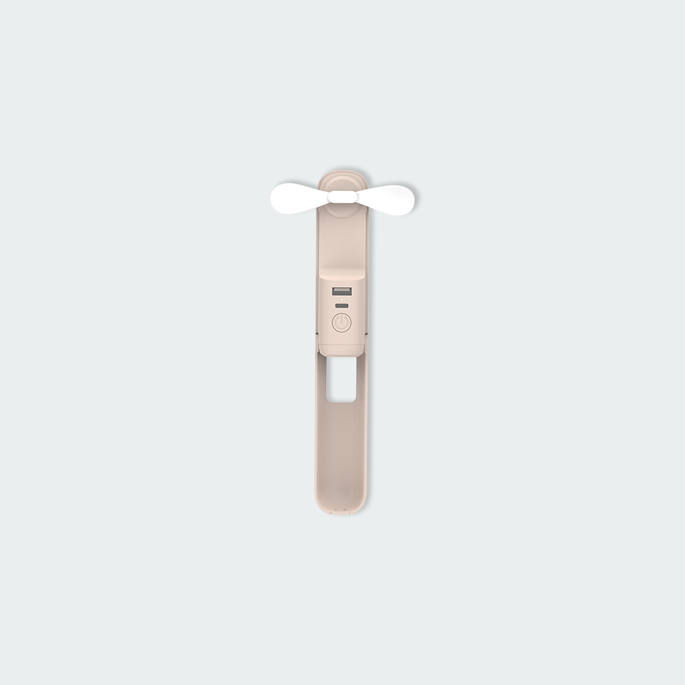 Firefly Foldable Handy Fan with Powerbank