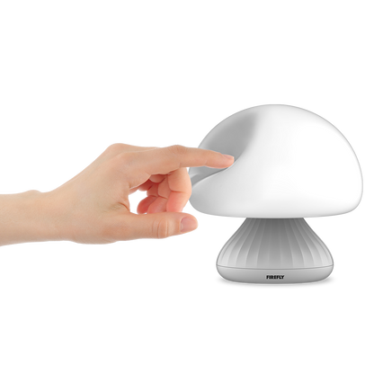 Firefly Rechargeable Tap-It Mushroom Night Lamp