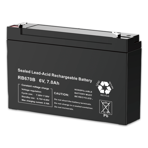 Firefly Rechargeable Lead Acid Battery 6V 7000mAh