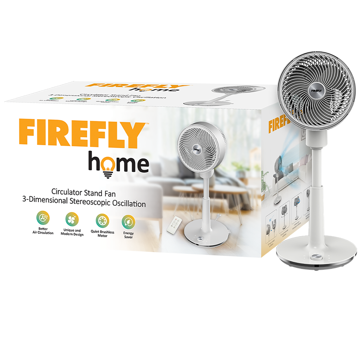 Firefly Home Circulator Desk Fan