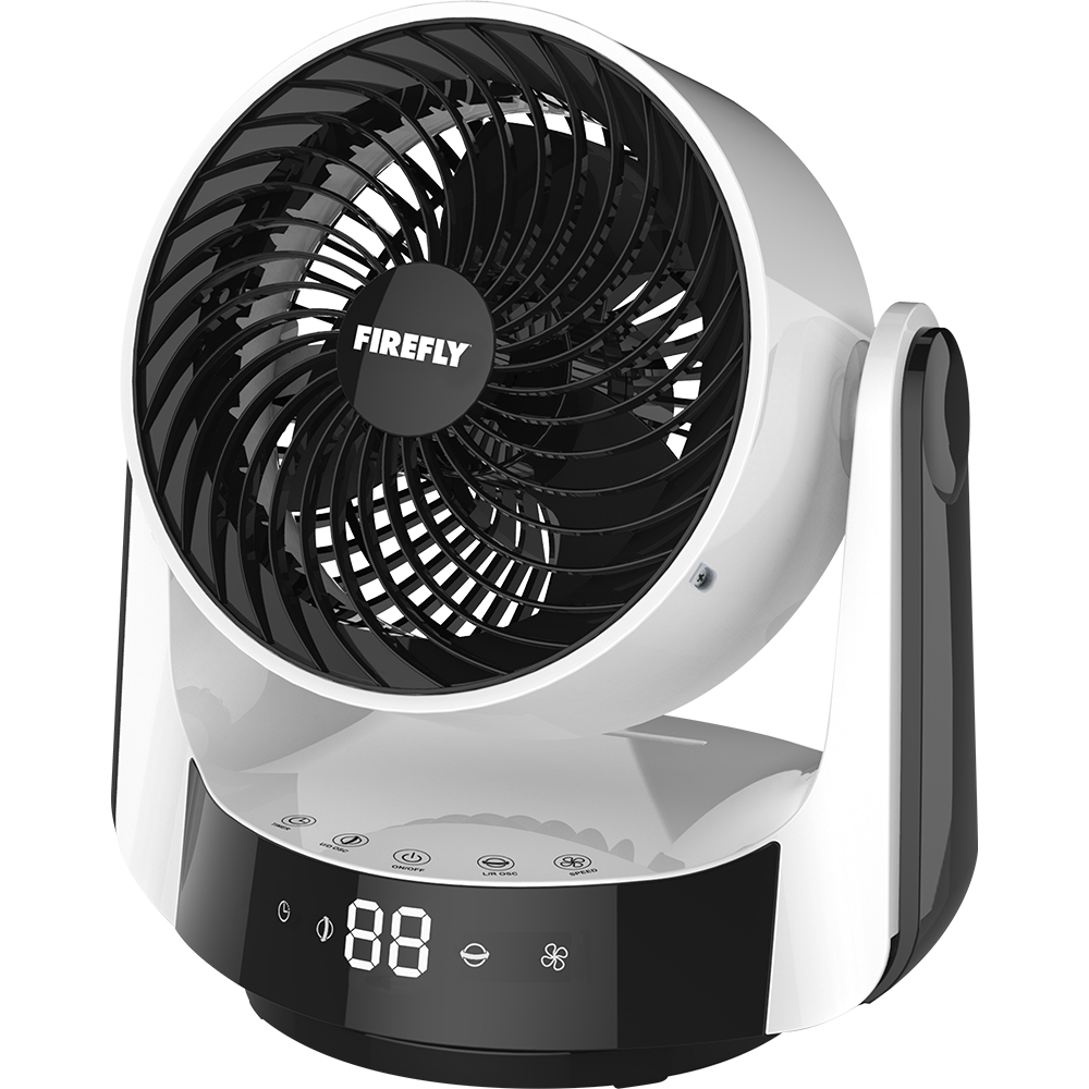Firefly Air Circulator Fan with Digital LED Display and Remote Control