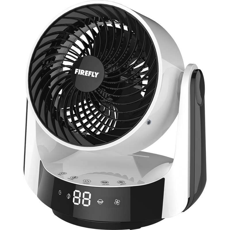 Firefly Air Circulator Fan with Digital LED Display and Remote Control