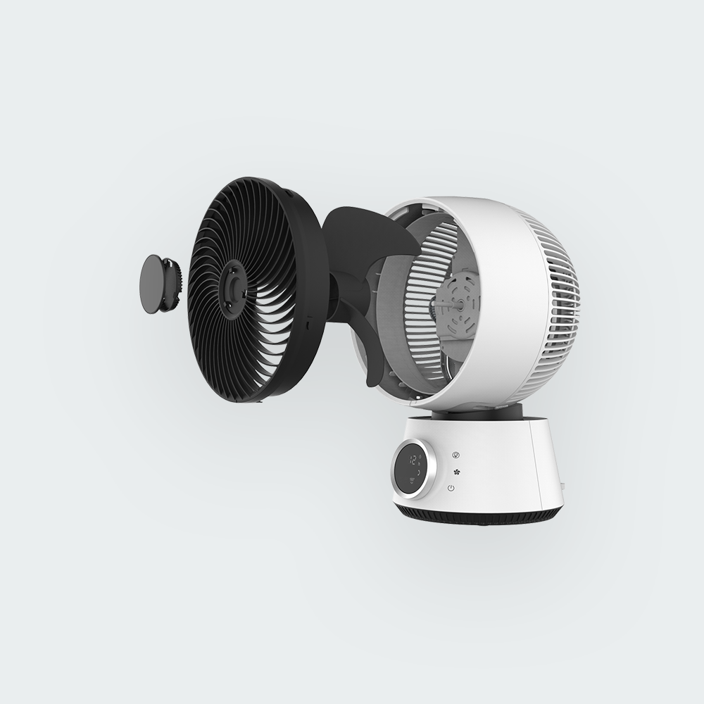 Firefly Home Desk Circulator Fan with Remote Control