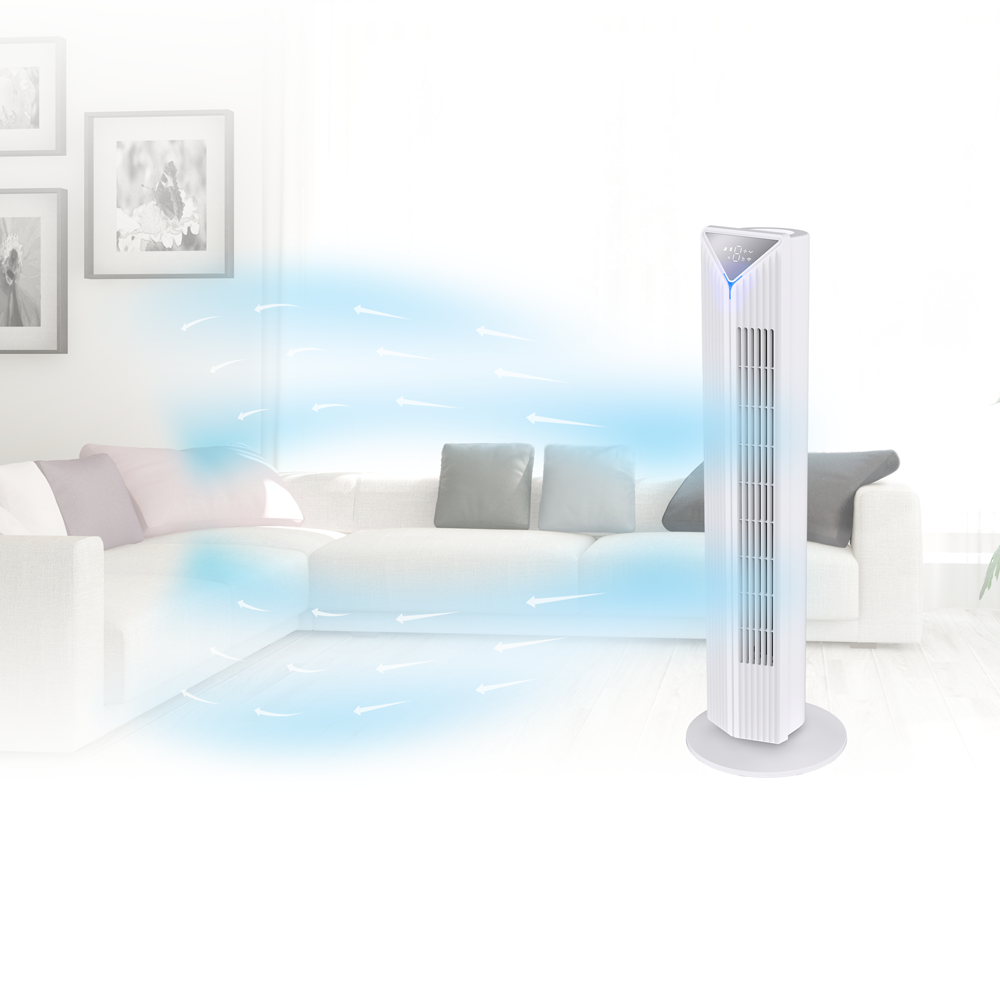 Firefly Home Smart Wifi Tower Fan with Ionizer