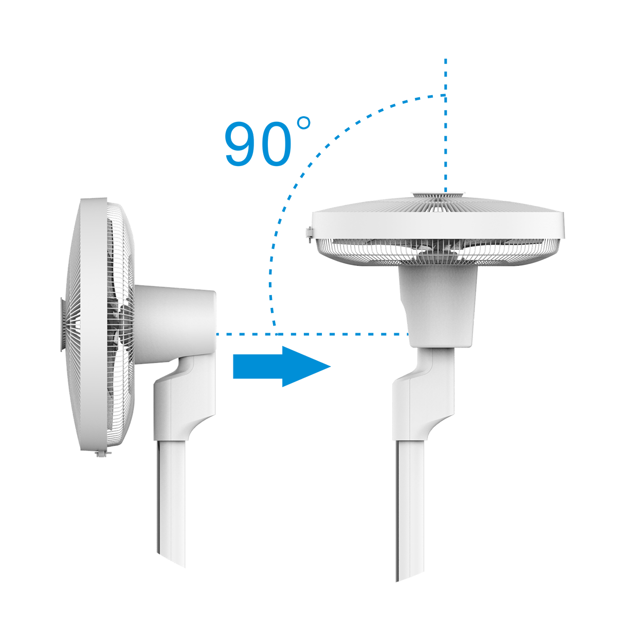 Firefly Home 14" Stand Fan with Touch Control