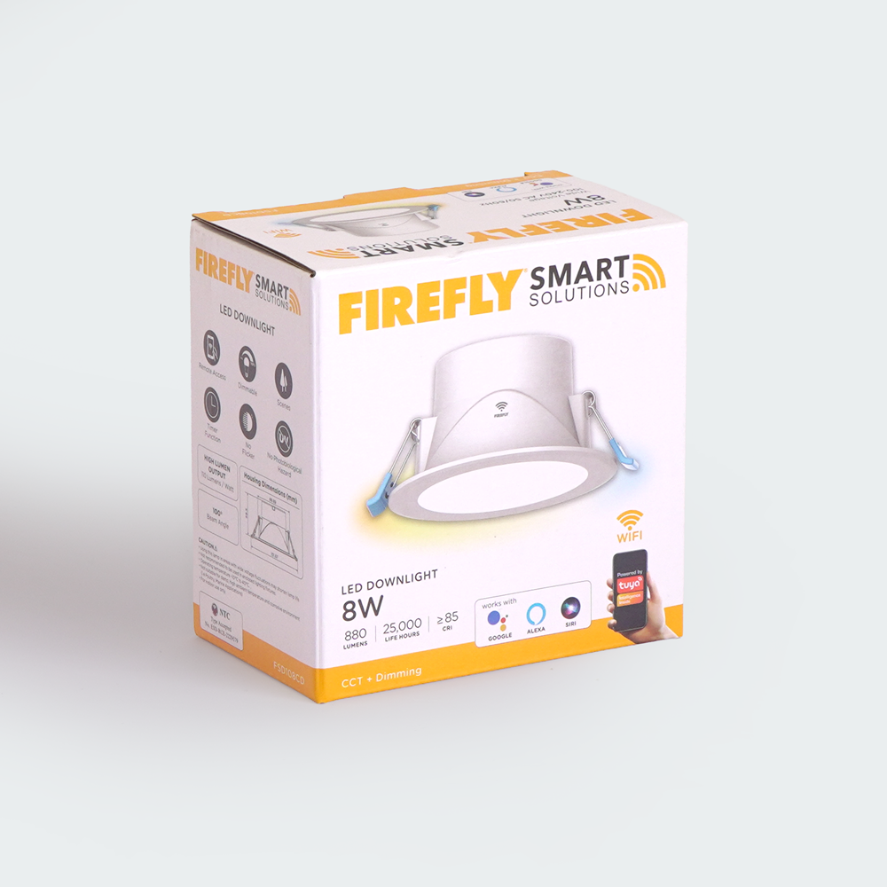 Firefly Smart Solutions LED Downlights RGB + CCT + DIMMING