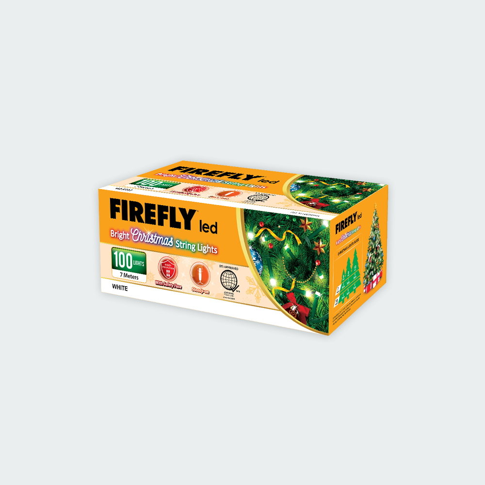 Firefly Bright Christmas Lights 100LED 7 meters