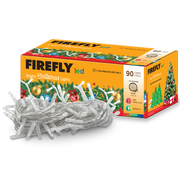 Firefly, Bright, Christmas, Lights, 90LED, 6, meters
