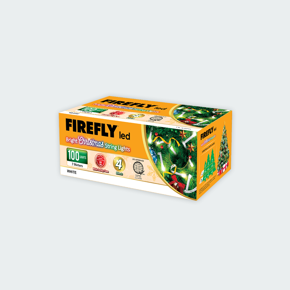 Firefly Bright Christmas Lights 100LED 7 meters