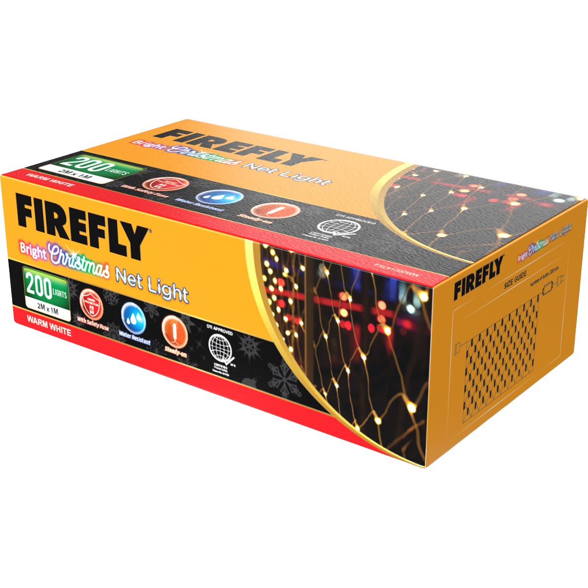 Firefly Christmas Net Lights