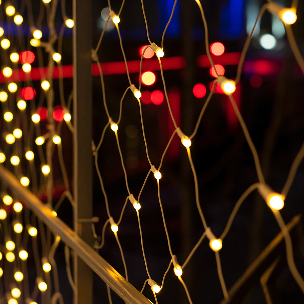 Firefly Christmas Net Lights