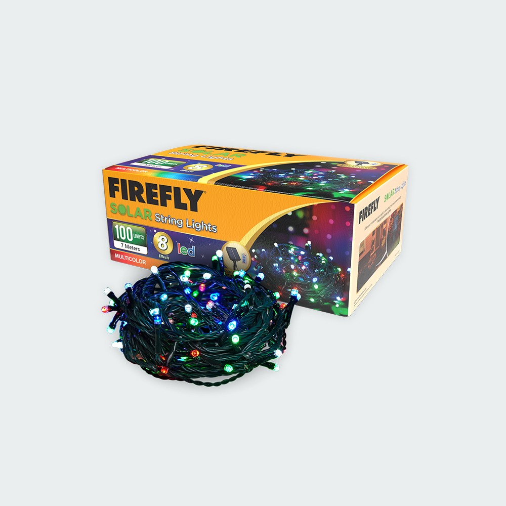 Firefly Christmas Solar String Lights
