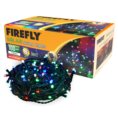 Firefly Christmas Solar String Lights