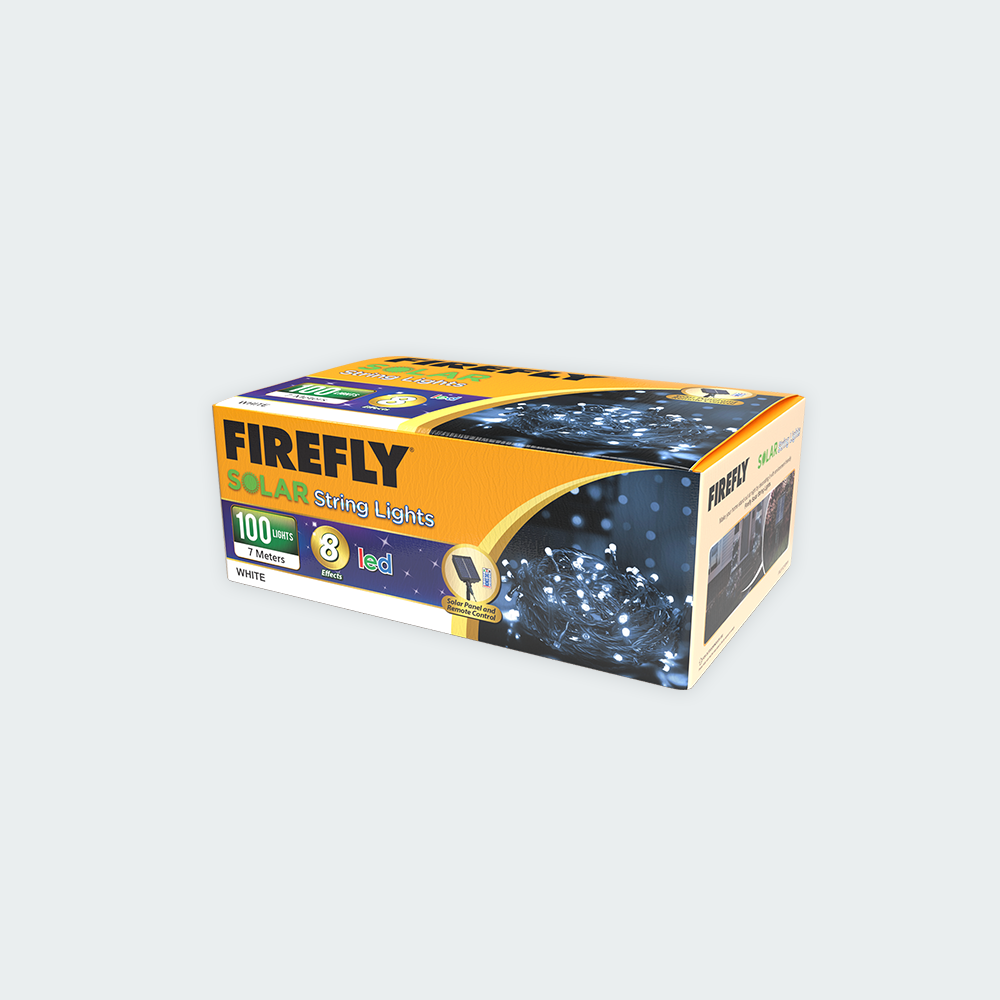 Firefly Christmas Solar String Lights