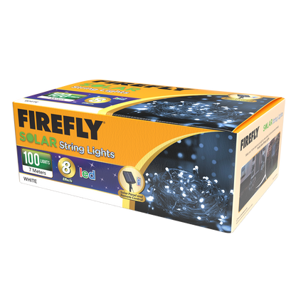 Firefly Christmas Solar String Lights