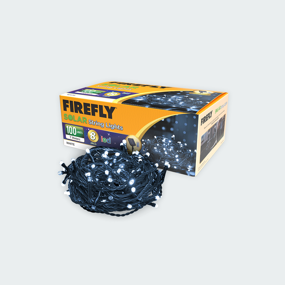 Firefly Christmas Solar String Lights