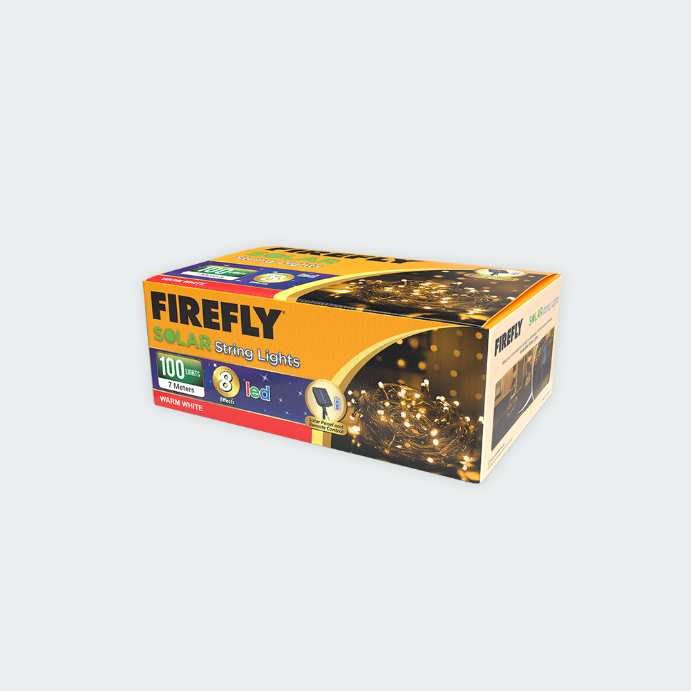 Firefly Christmas Solar String Lights