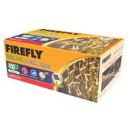 Firefly Christmas Solar Curtain 400LED WW8 6M