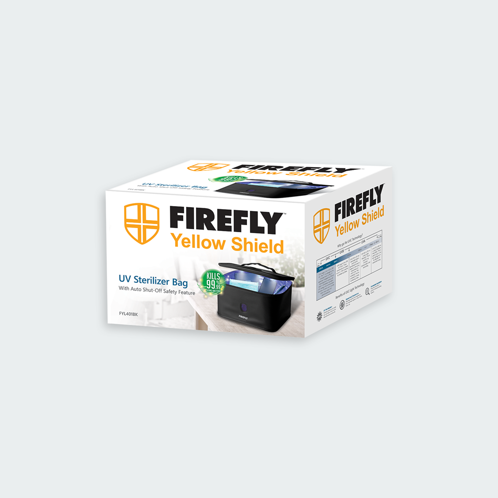 Firefly Yellow Shield UV Sterilizer Bag