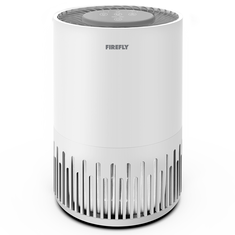 Firefly Yellow Shield Mini Air Purifier with Night Light