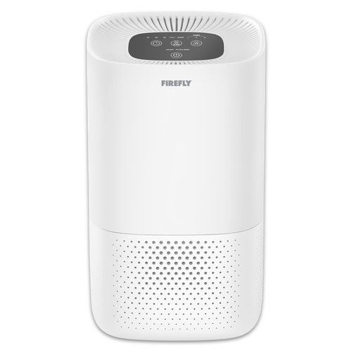 Firefly Yellow Shield Air Purifier with UVC Light (Cylindrical)