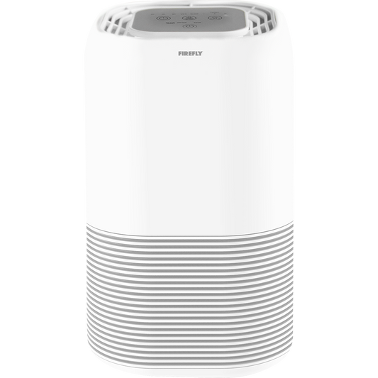 Firefly Yellow Shield Smart Air Purifier with UVC Light (Cylindrical)