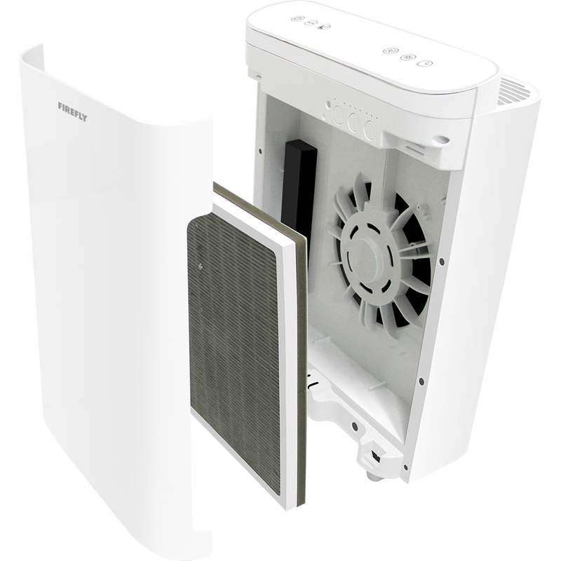 Firefly Yellow Shield Smart Air Purifier with UVC Light