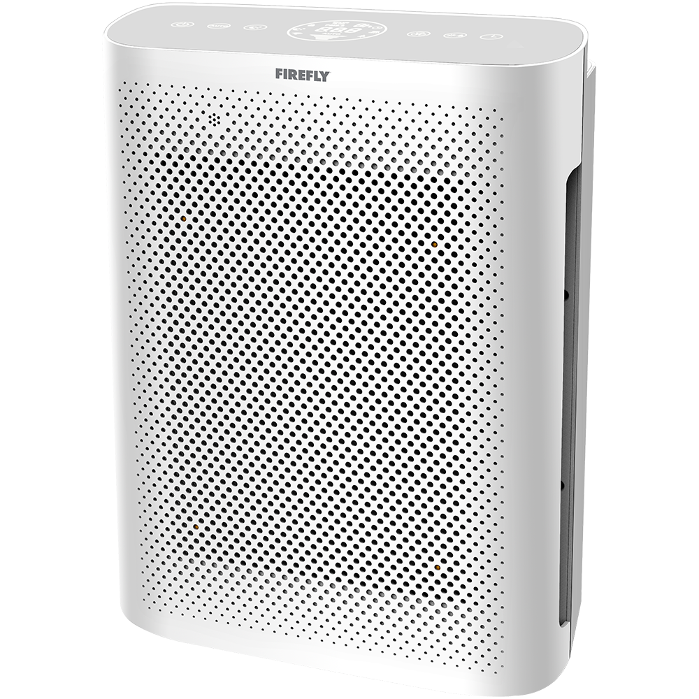 Firefly Yellow Shield Smart Wifi Air Purifier with UVC Light and Ionizer - Medium